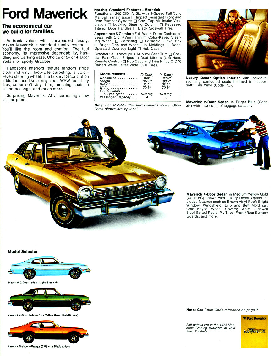 1974 Ford Full-Line Brochure Page 8